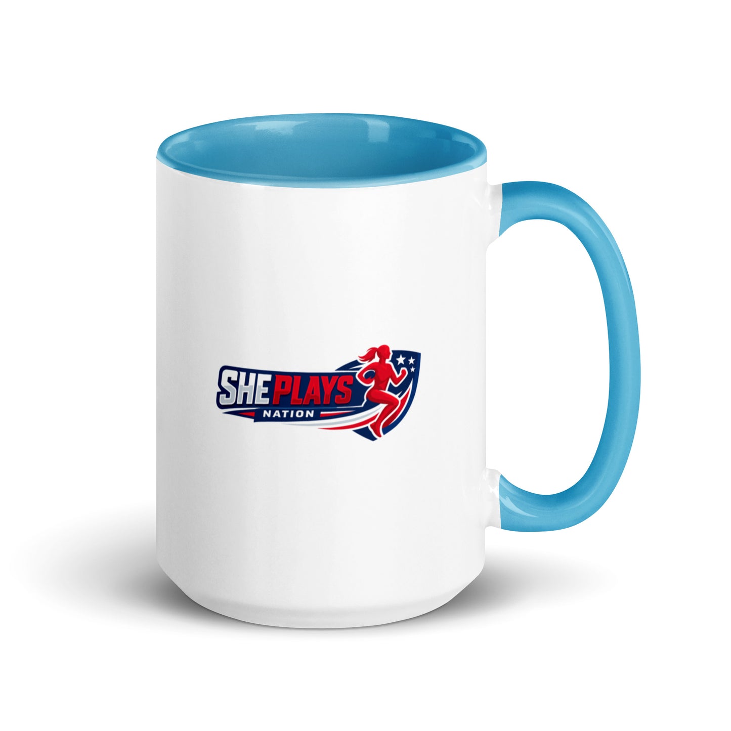Coffee Mug | She Plays Nation | Crest Logo