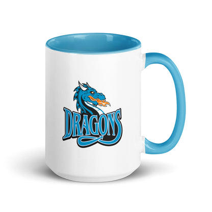 Coffee Mug | International Studies Middle School Volleyball | Emblem Logo