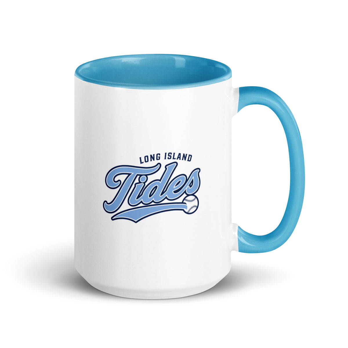 Coffee Mug | Long Island Tides Baseball | Athletics Logo