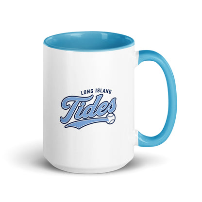 Coffee Mug | Long Island Tides Baseball | Athletics Logo