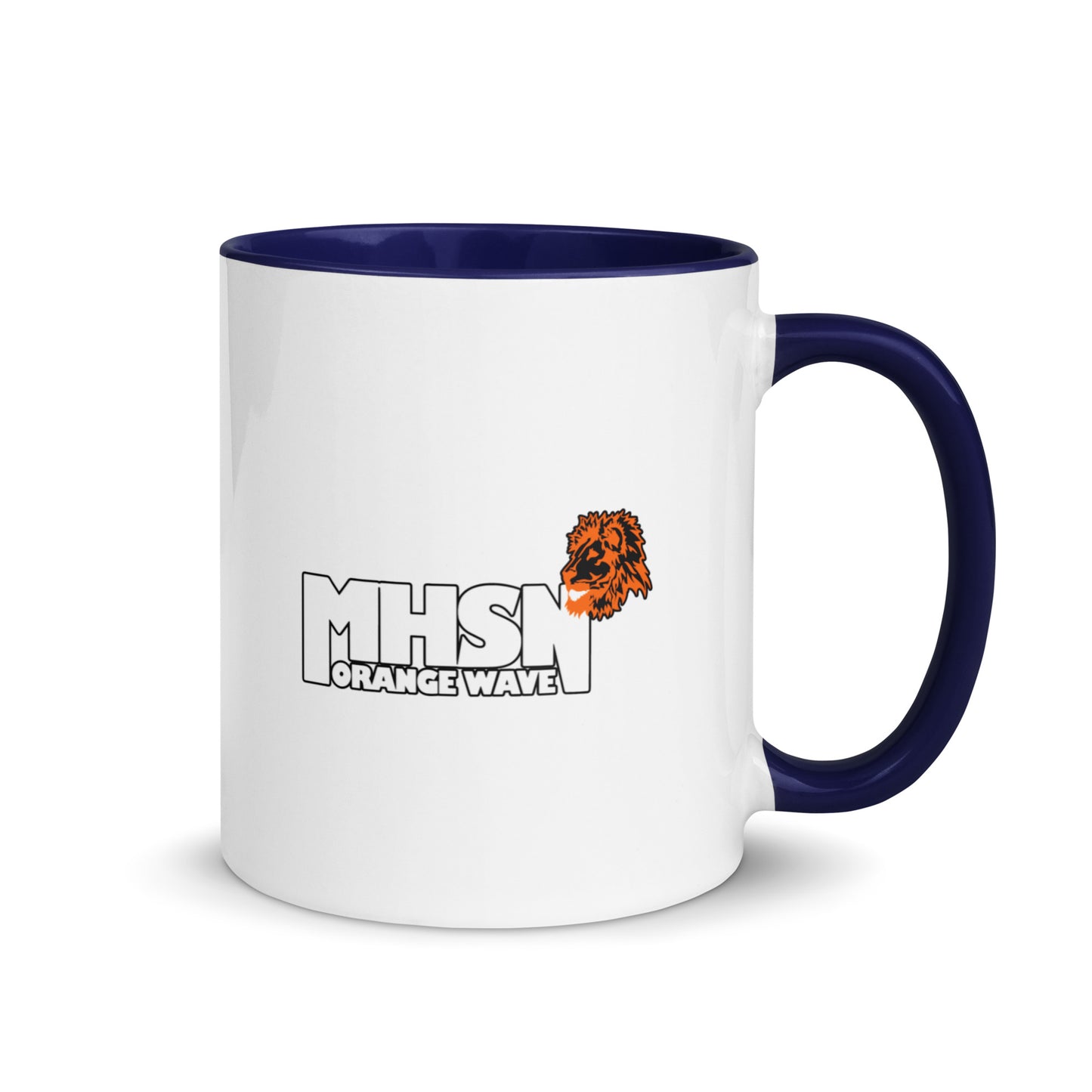 Coffee Mug | Orange Wave Marching Band | Crest Logo