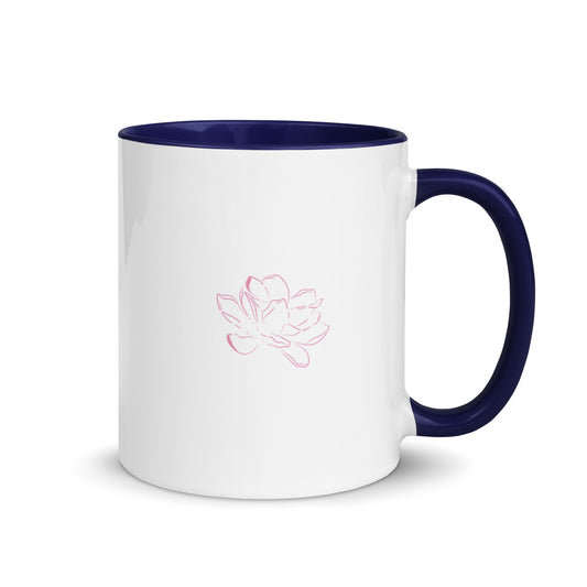 Coffee Mug | Pink Magnolias Dance | Modern Script Logo