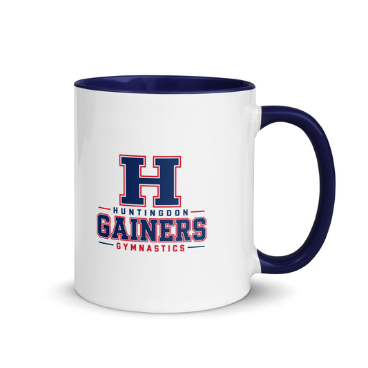 Coffee Mug | HCC Gymnastics | Gainers Emblem Logo