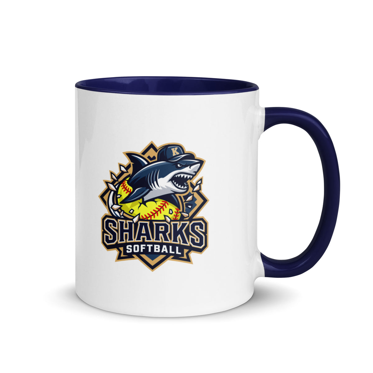 Coffee Mug | Sharks Diamond Sports | Crest Logo