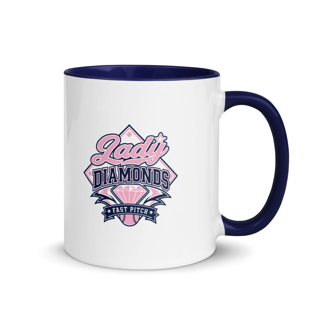 Coffee Mug | Lady Diamonds | Emblem Logo