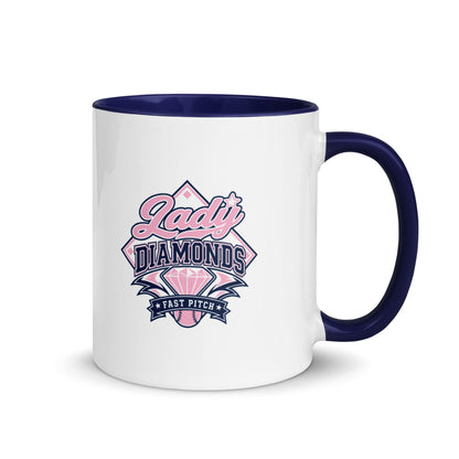 Coffee Mug | Lady Diamonds | Emblem Logo