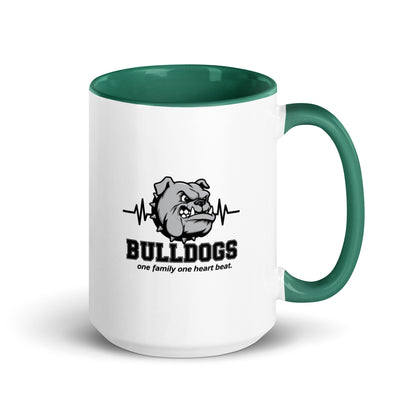 Coffee Mug | Celina Recreational Football Black | Bulldogs Crest Logo