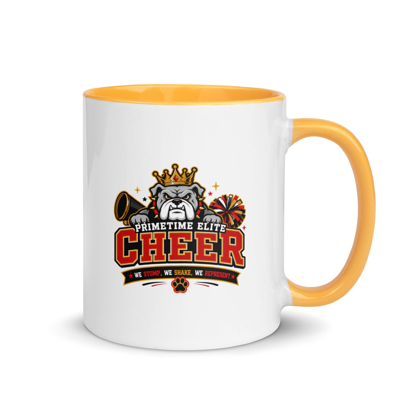 Coffee Mug | PTE Bulldog Cheer | Crest Logo