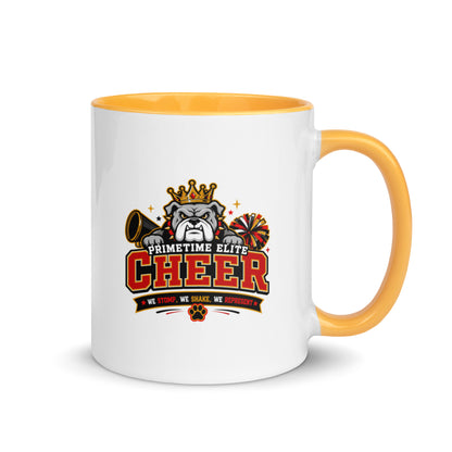 Coffee Mug | PTE Bulldog Cheer | Crest Logo