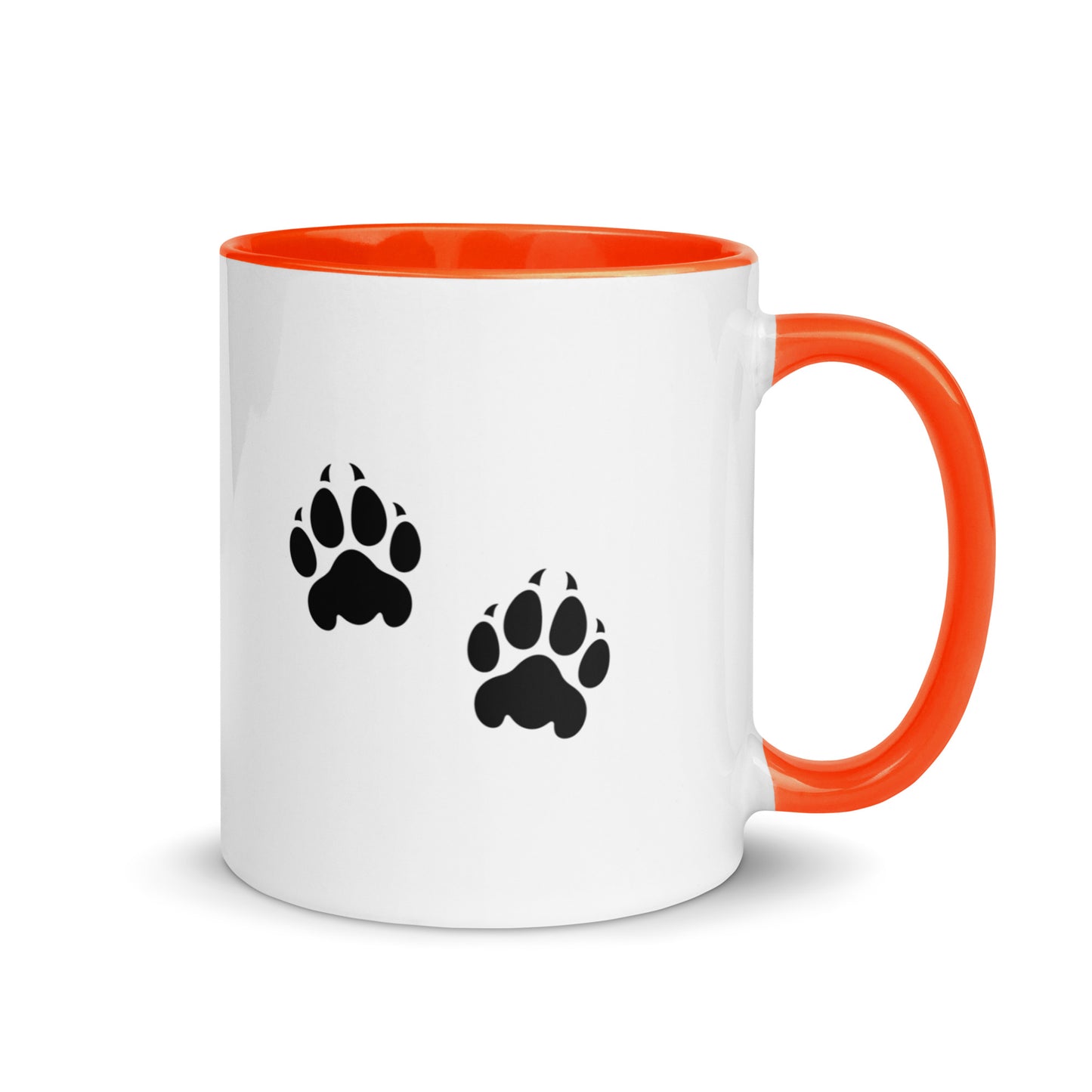 Coffee Mug | Orange Wave Marching Band | Paw Mark Logo