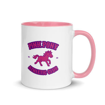 Coffee Mug | Pink Pony Athletic Club | Crest Logo