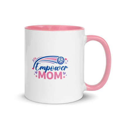 Coffee Mug | Empower Volleyball Club | Mom Crest Logo