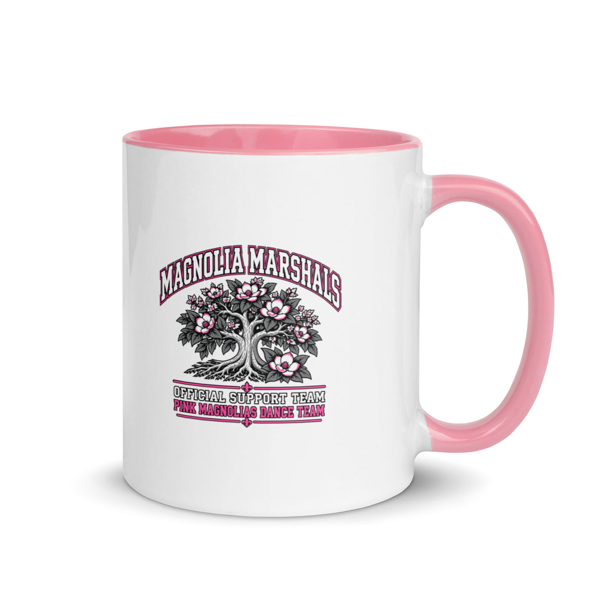 Coffee Mug | Pink Magnolias Dance | Crest Logo