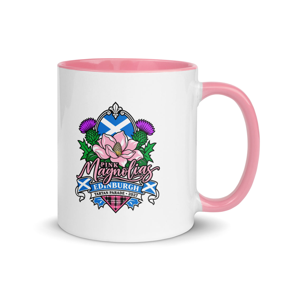 Coffee Mug | Pink Magnolias Dance | Valor Logo