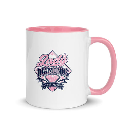 Coffee Mug | Lady Diamonds | Emblem Logo