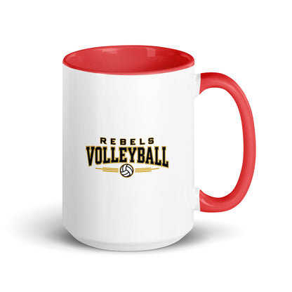 Coffee Mug | Rebels Volleyball Club | Modern Script Logo