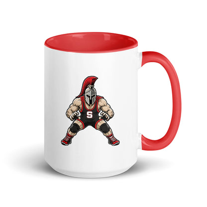 Coffee Mug | Spartan Wrestling Club | Mascot Logo