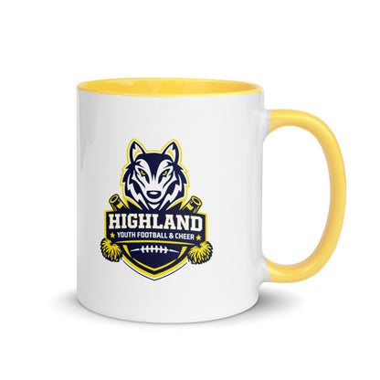 Coffee Mug | Highland youth football and cheer | Emblem Logo