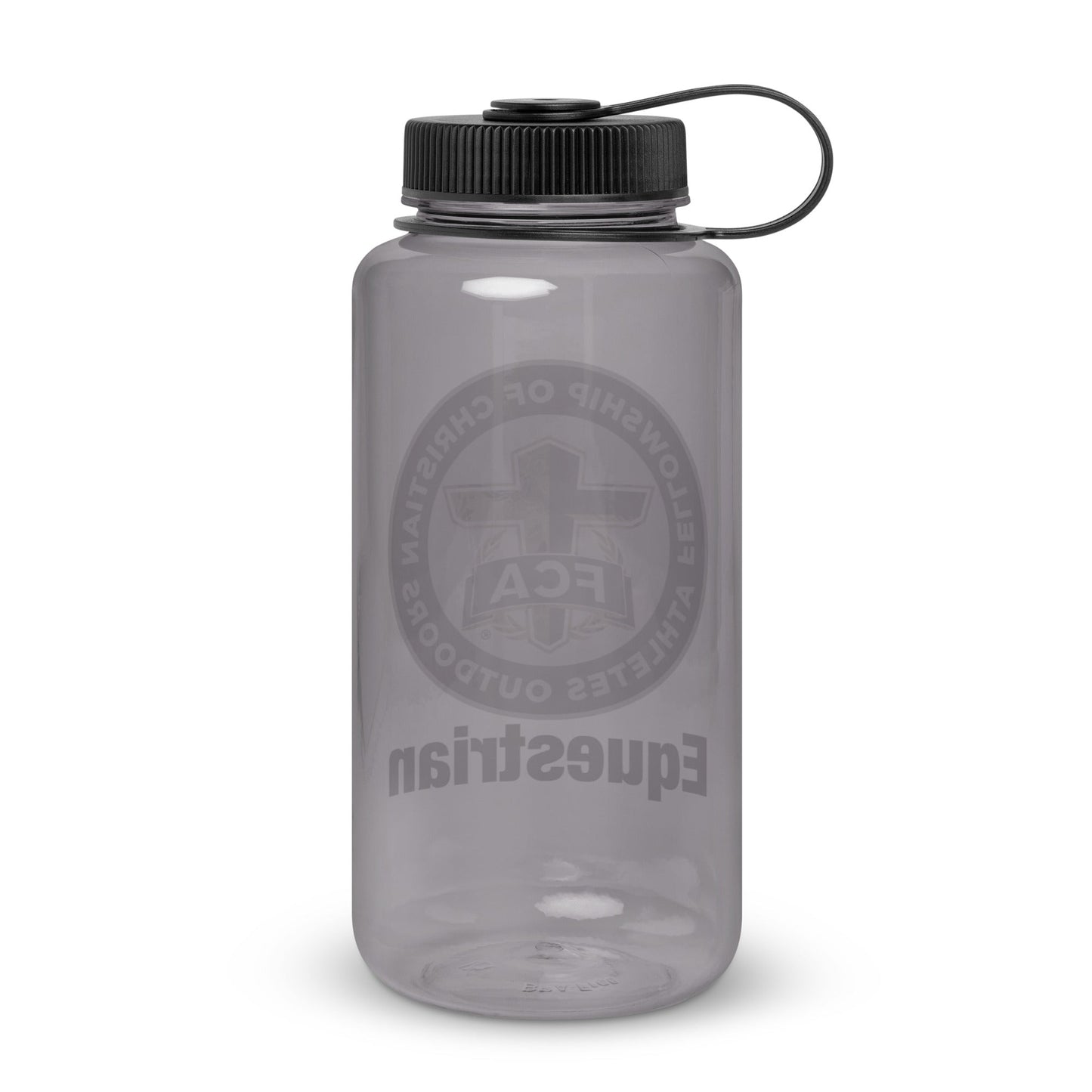 Wide Mouth Plastic Water Bottle | FCA Equestrian