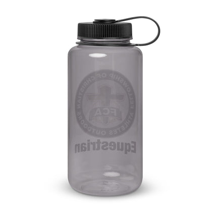 Wide Mouth Plastic Water Bottle | FCA Equestrian