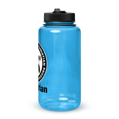 Wide Mouth Plastic Water Bottle | FCA Equestrian