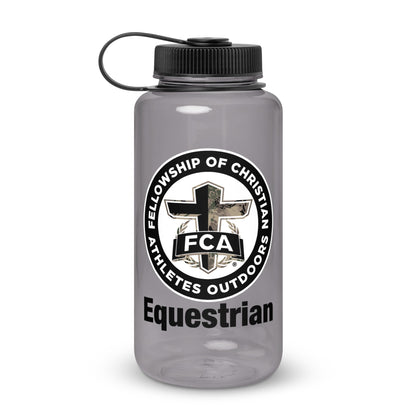 Wide Mouth Plastic Water Bottle | FCA Equestrian