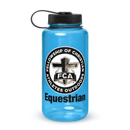 Wide Mouth Plastic Water Bottle | FCA Equestrian
