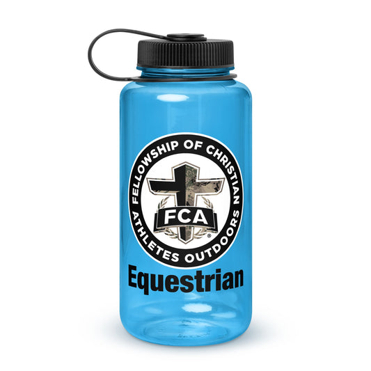 Wide Mouth Plastic Water Bottle | FCA Equestrian