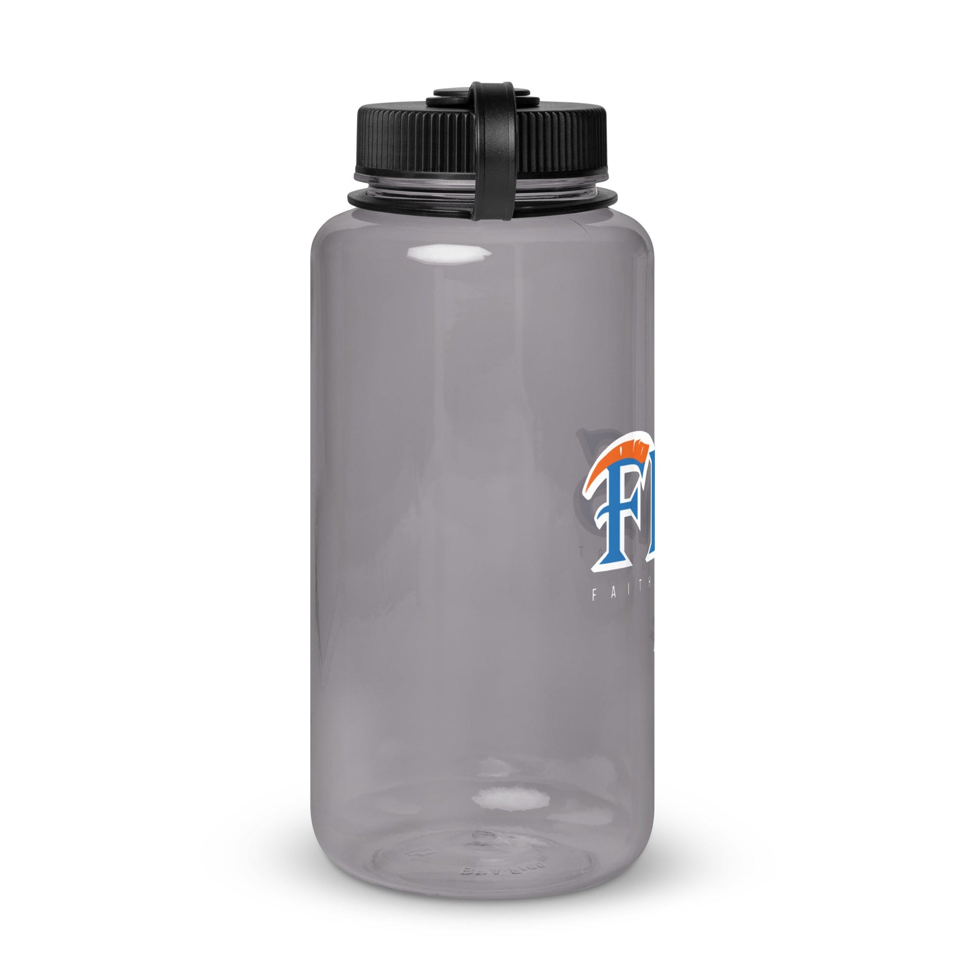 Wide Mouth Plastic Water Bottle | FCA FINS Baseball