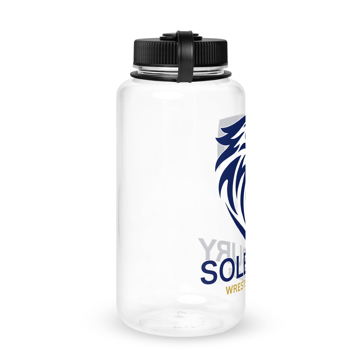 Wide Mouth Plastic Water Bottle - Solebury Wrestling Club
