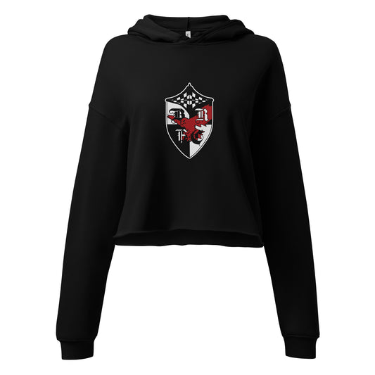 Performance | Cropped Hoodie | Bard College Rugby Football Club | Raptor Logo