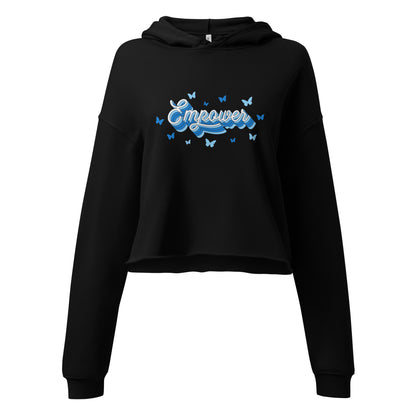 Performance | Cropped Hoodie | Empower Volleyball Club | Vanguard Logo