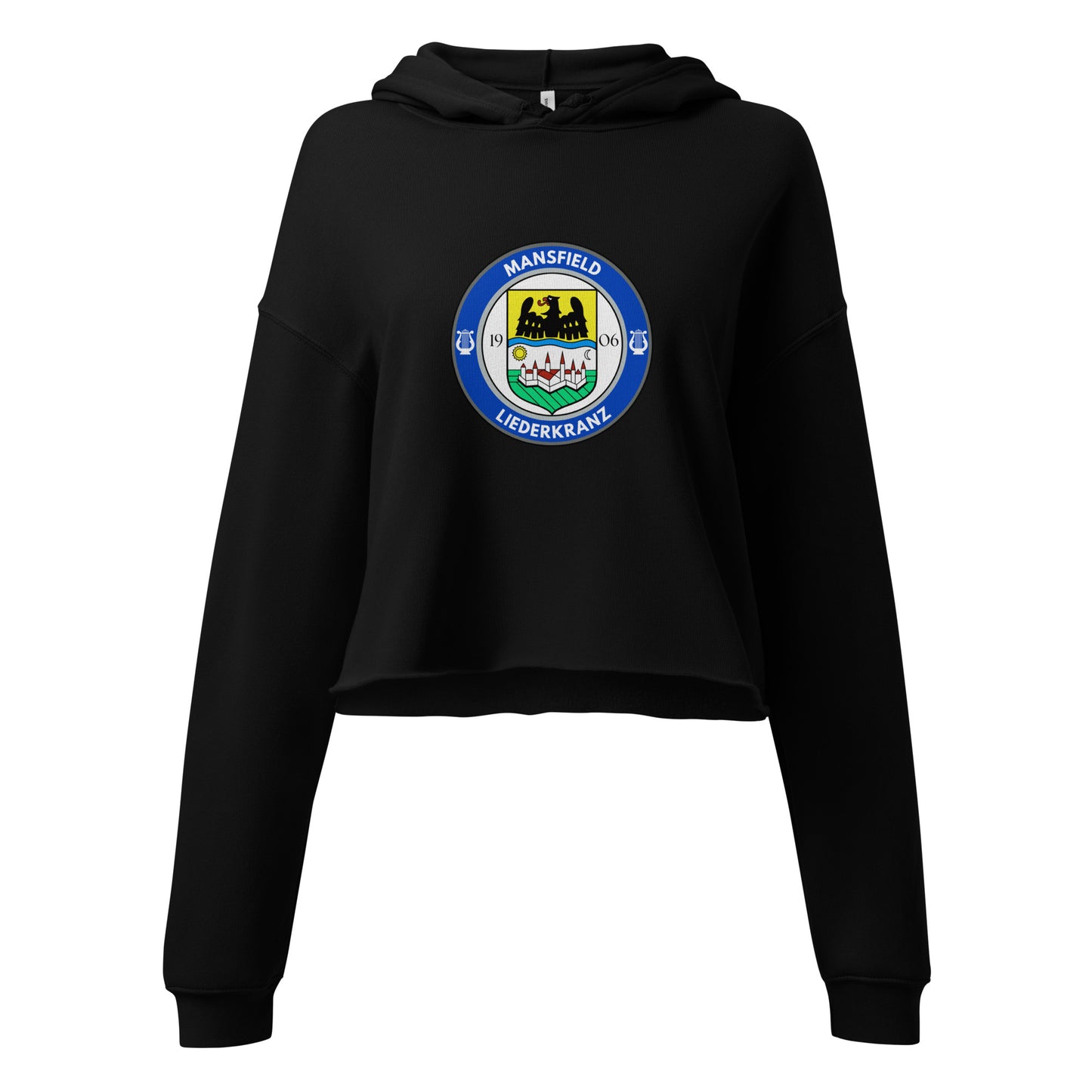 Performance | Cropped Hoodie | Liederkranz Soccer Club | Badge Logo