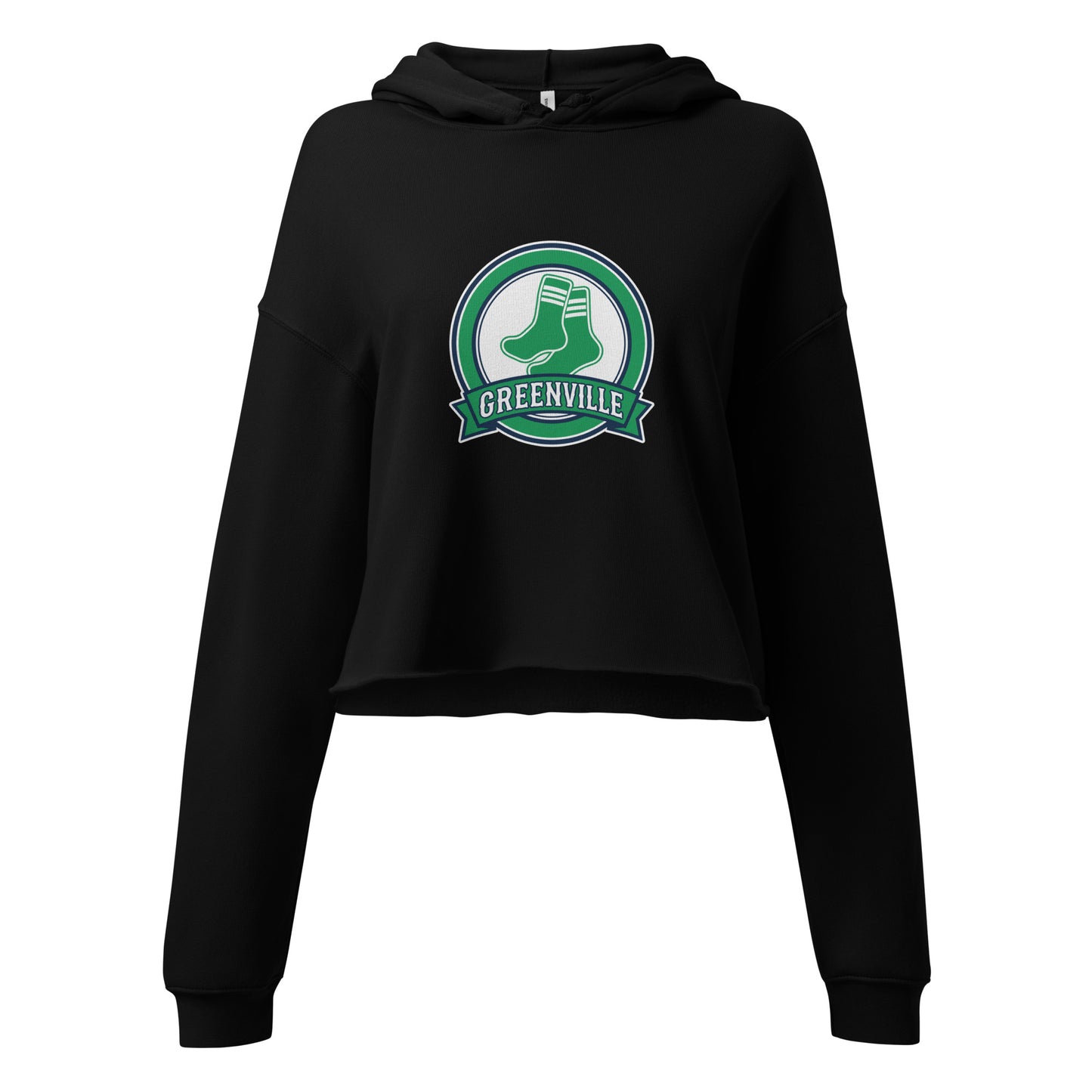 Performance | Cropped Hoodie | Greenville Sox | Badge Logo