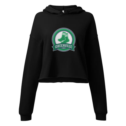 Performance | Cropped Hoodie | Greenville Sox | Badge Logo