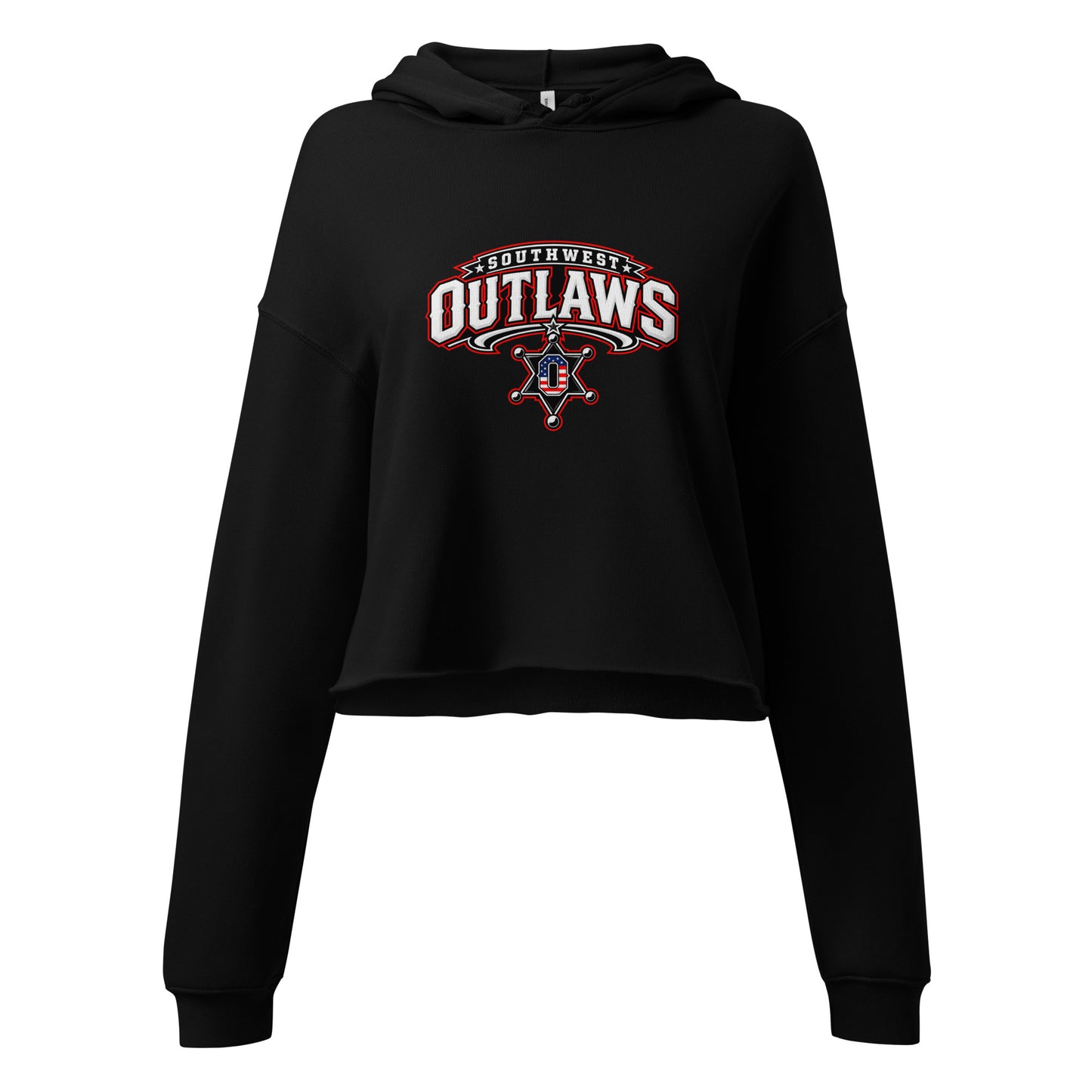 Performance | Cropped Hoodie | Southwest Outlaws | Vanguard Logo