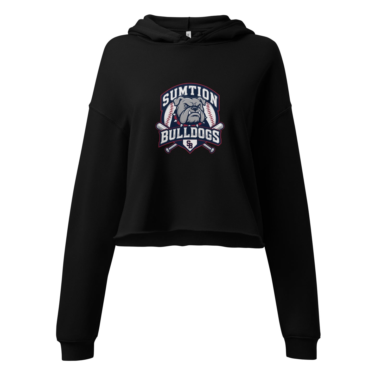 Performance | Cropped Hoodie | Sumtion bulldogs | Emblem Logo