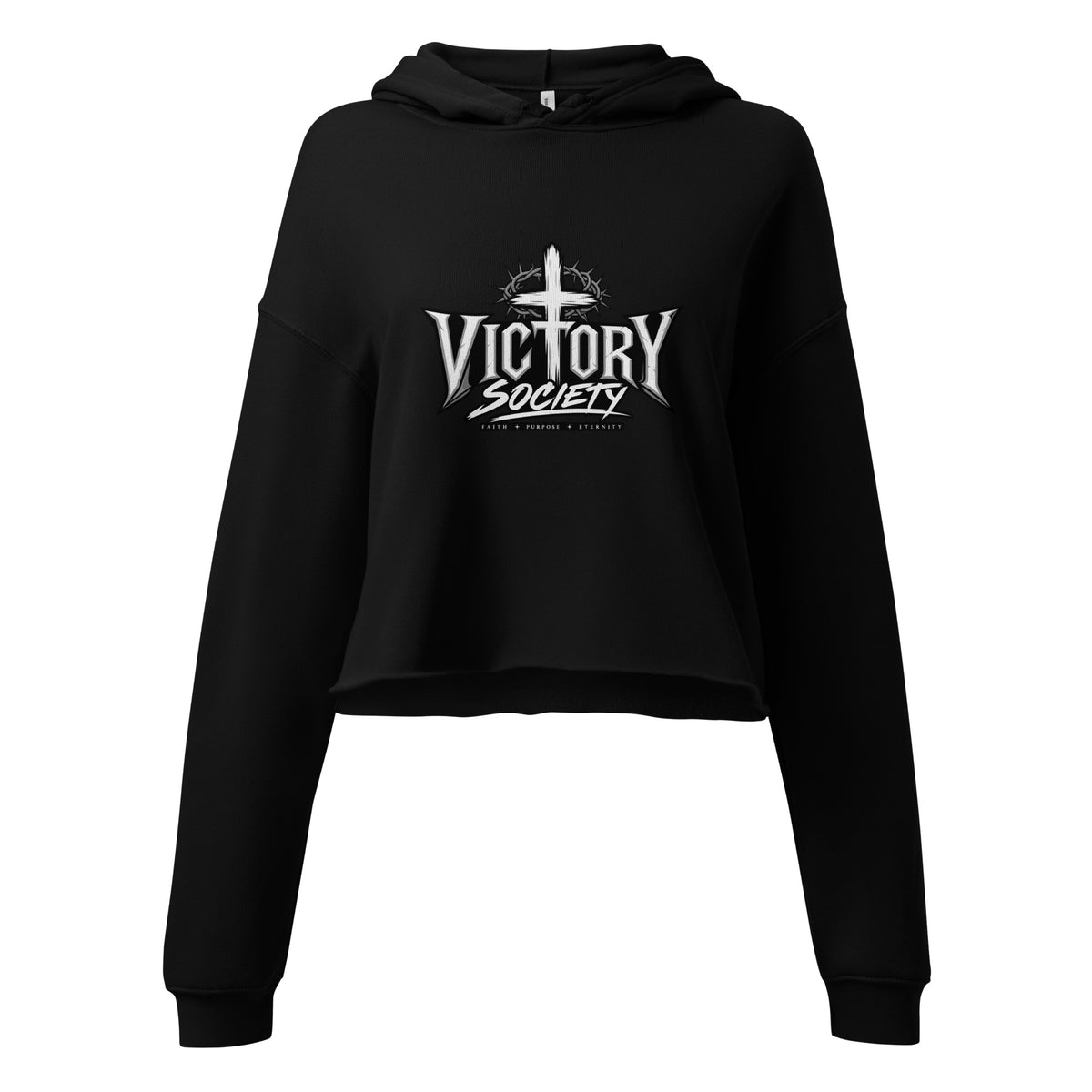 Performance | Cropped Hoodie | Victory Society | Valor Heritage Alliance Logo