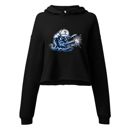 Performance | Cropped Hoodie | Long Island Tides Baseball | Mascot Logo