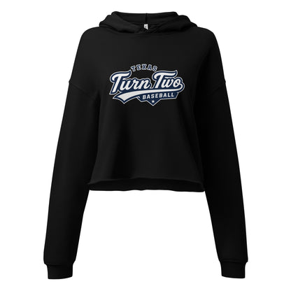 Performance | Cropped Hoodie | Texas Turn Two Baseball | Athletics Logo