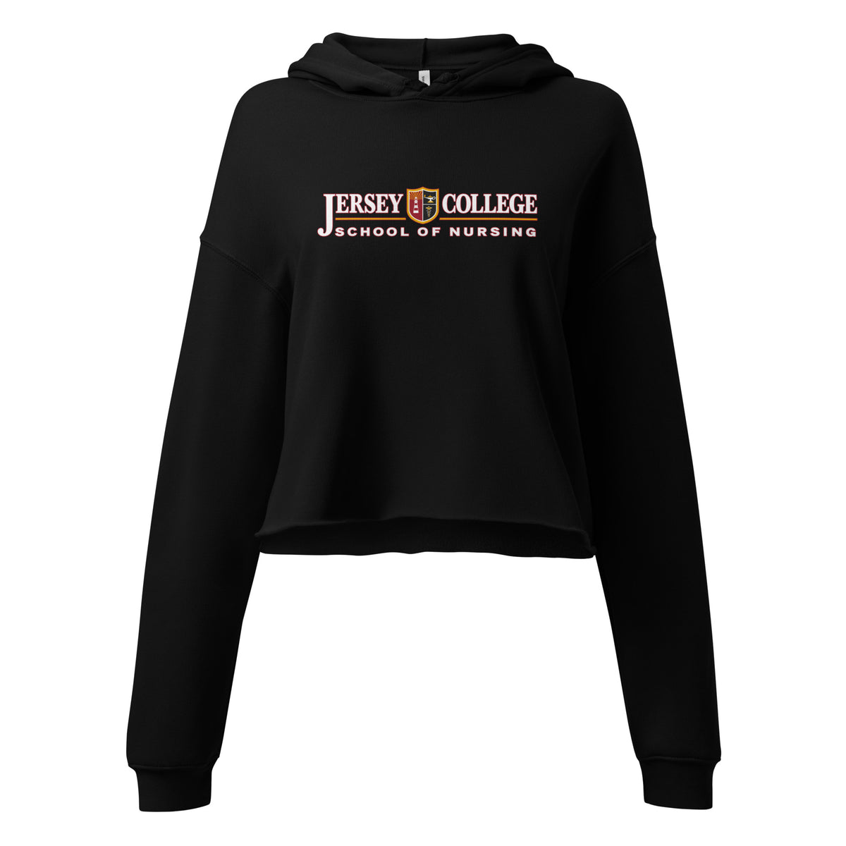 Performance | Cropped Hoodie | Grand View University Nursing | Emblem Logo