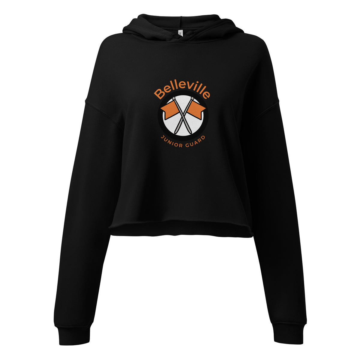 Performance | Cropped Hoodie | Belleville Community Guard Programs | Crest Logo