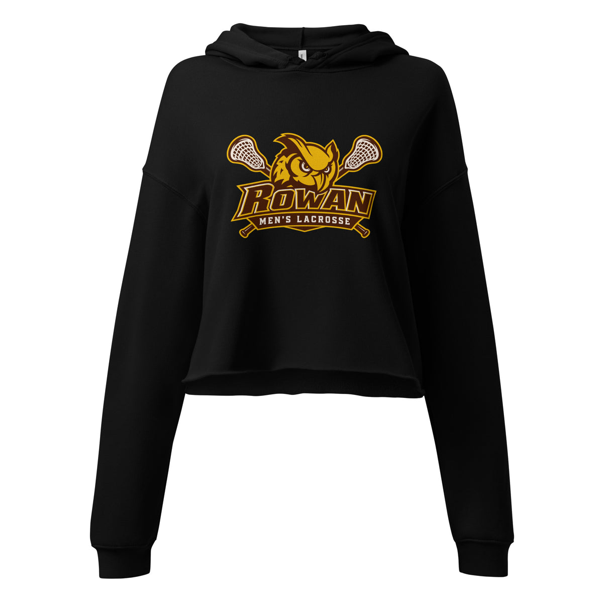Performance | Cropped Hoodie | Rowan Men’s Lacrosse | Valor Logo