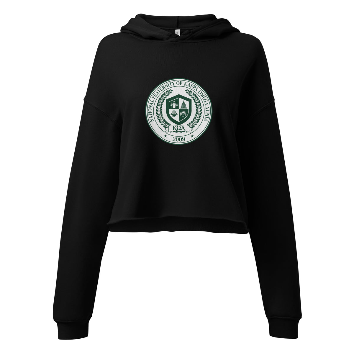 Performance | Cropped Hoodie | Kappa Omega Alpha | Badge Logo