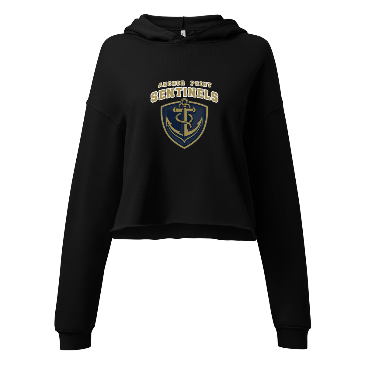 Performance | Cropped Hoodie | Anchor Point | Crest Logo