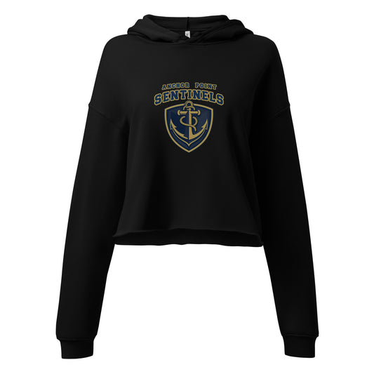 Performance | Cropped Hoodie | Anchor Point | Shield Logo