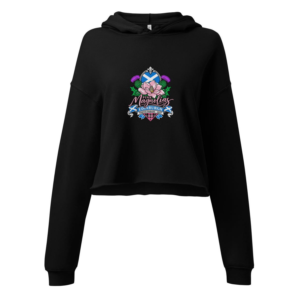 Performance | Cropped Hoodie | Pink Magnolias Dance | Valor Logo