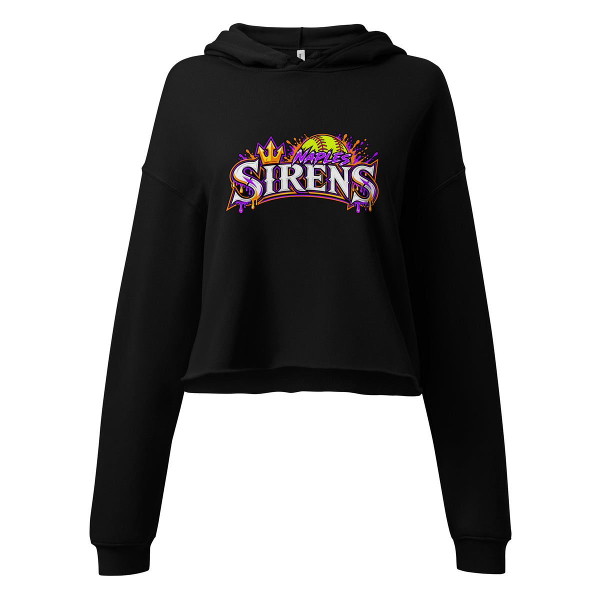 Performance | Cropped Hoodie | Naples Sirens | Emblem Logo
