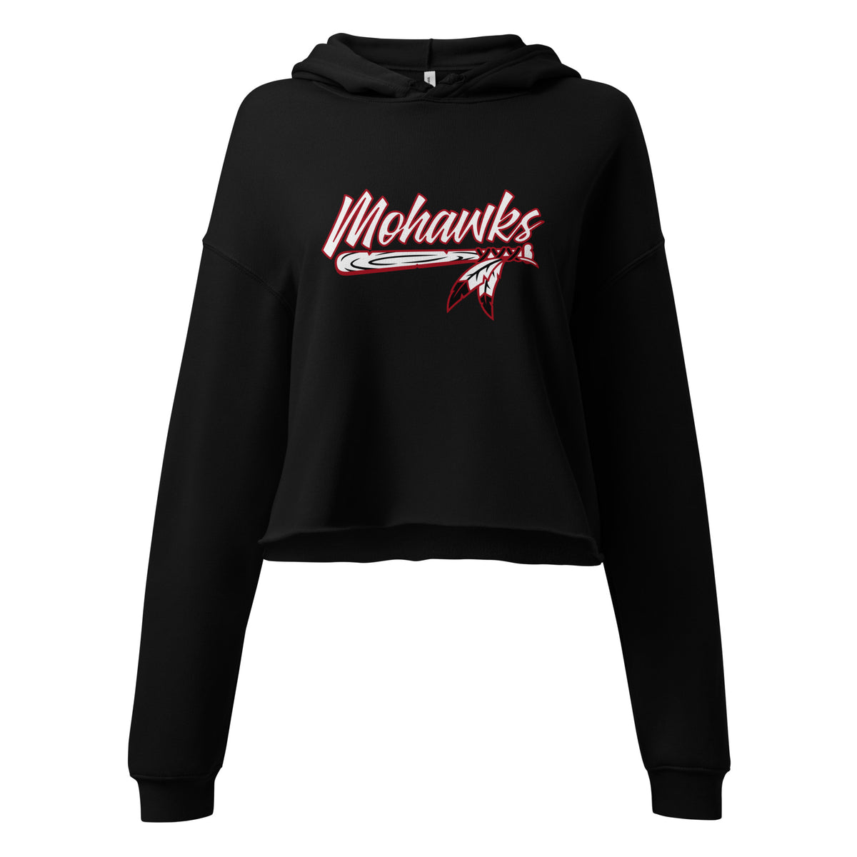 Performance | Cropped Hoodie | Mohawks Baseball 8u | Emblem Logo