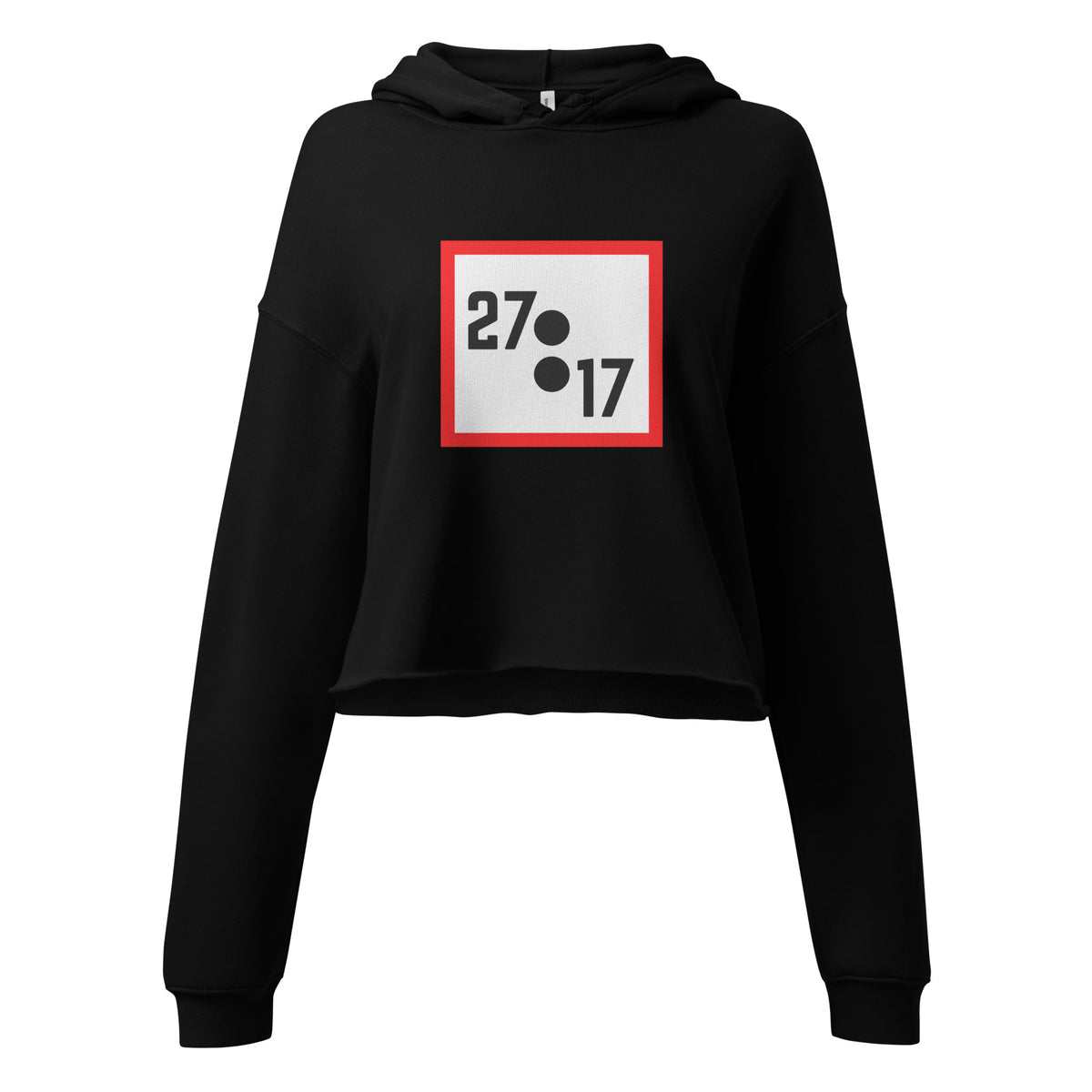 Performance | Cropped Hoodie | 27:17 | Crest Logo